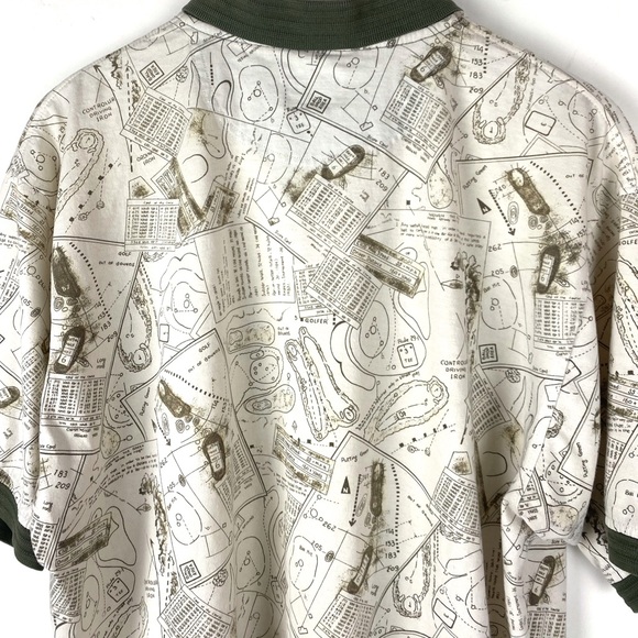 Dockers Golf Men’s Polo Shirt Golf Course Design XL - Picture 11 of 12